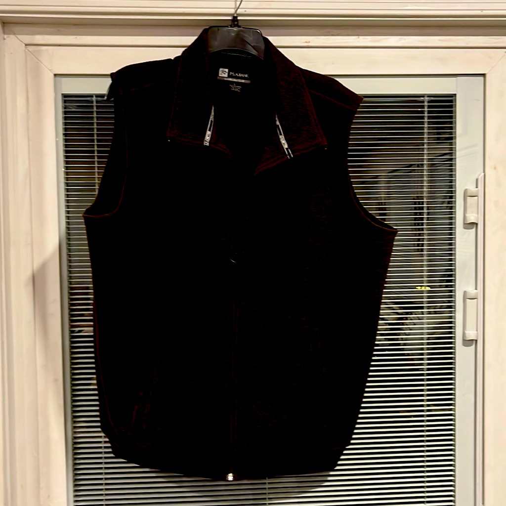 Leadbetter Golf Vest Size Large Chocolate Brown